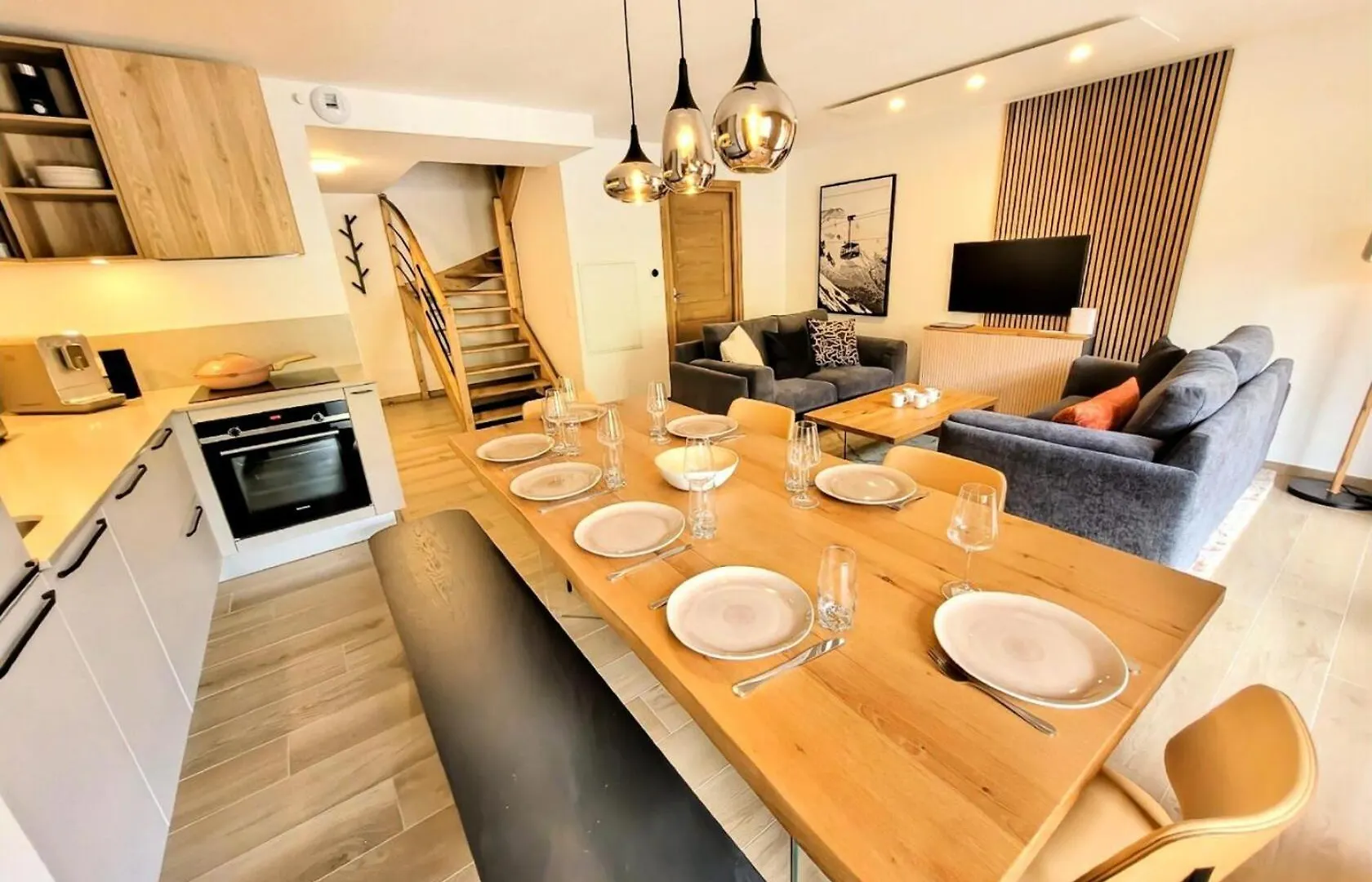 Residence Carmine Lodge - Tres Bel Appartement En Duplex, 3 Chambres + Cabine Mae-2491 Les Gets Apartment