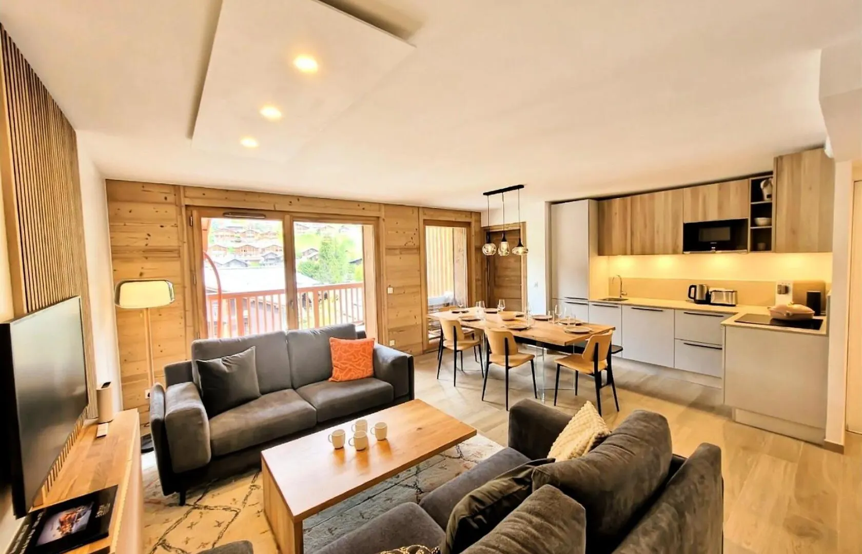 Residence Carmine Lodge - Tres Bel Appartement En Duplex, 3 Chambres + Cabine Mae-2491 Les Gets Apartment
