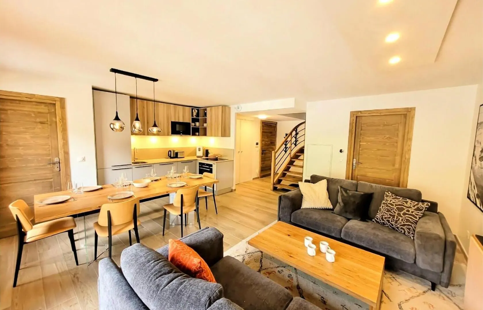 Residence Carmine Lodge - Tres Bel Appartement En Duplex, 3 Chambres + Cabine Mae-2491 Les Gets